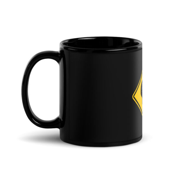 Black Glossy Mug - Image 2