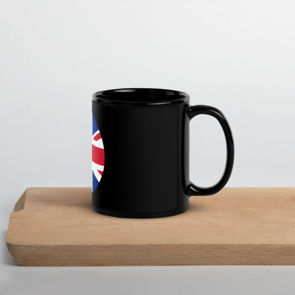 UK Black Glossy Mug - Image 4