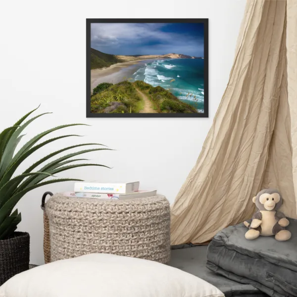 New Zealand Framed photo paper poster